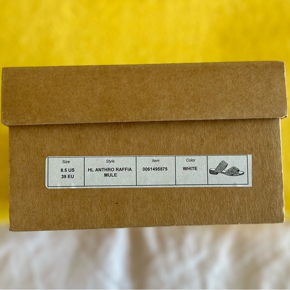 Anthropologie “Gwen Raffia Mules” Sandals - Picture 6 of 6